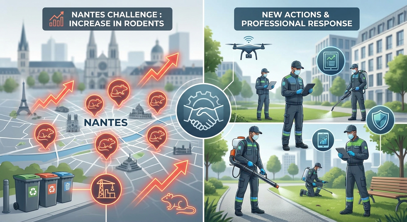 Dératisation à Nantes : Recrudescence & Nouvelles Actions
